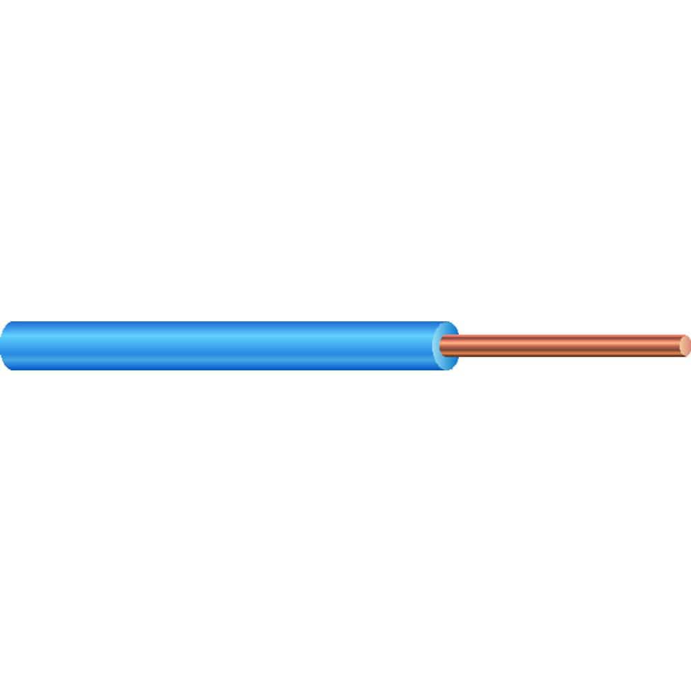 Southwire 14/1 AWG Solid Copper Blue Sprinkler Wire Tracer Wire 500 ft