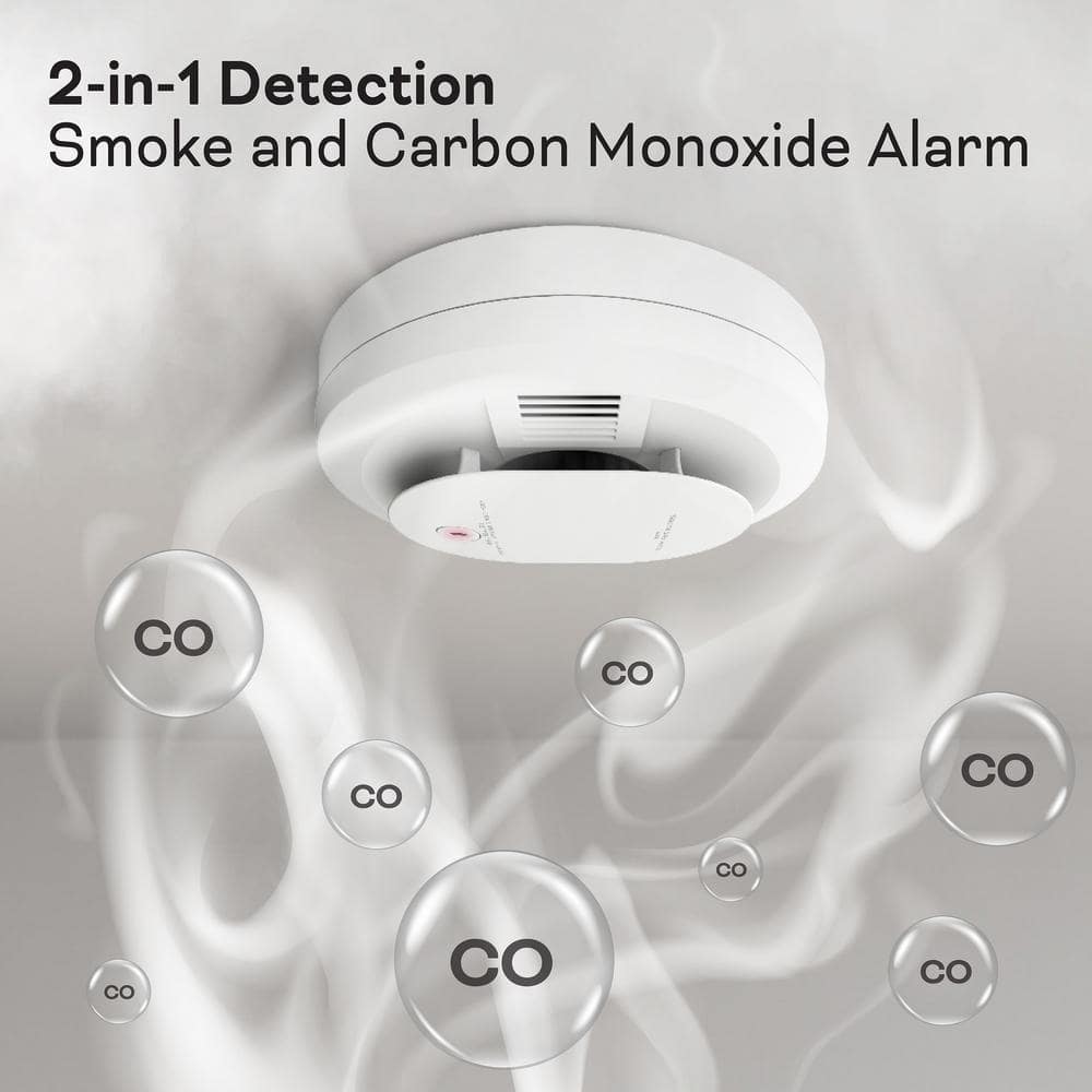 Kidde Code One AA Powered Smoke and Carbon Monoxide Detector, 900-CUDR (2)