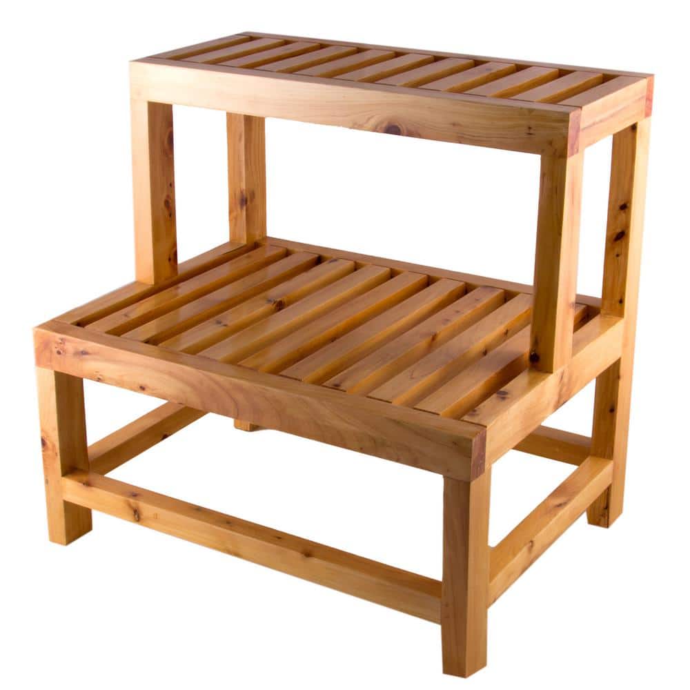 ALFI BRAND AB4402 20.5 in. x 20.5 in. Steps in Natural Wood (1)