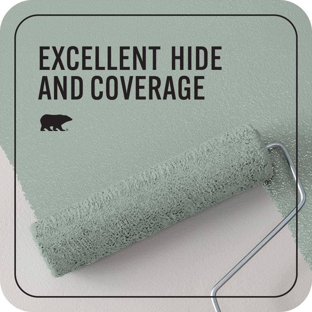 BEHR PREMIUM PLUS #PMD-100 Aquatone Enamel & Primer Color Sample (4)