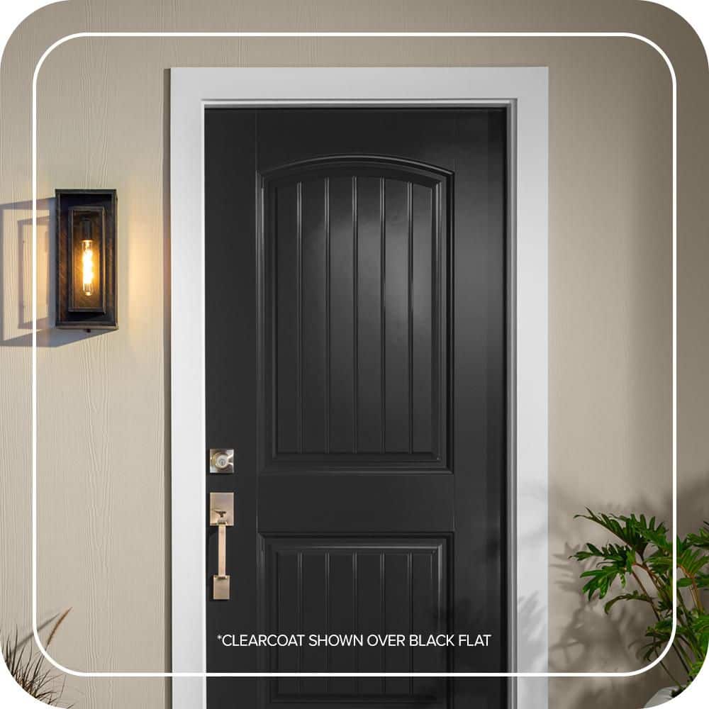 BEHR PREMIUM COMPLETE COAT 1 qt. #B0306 Clear Gloss Water Based Interior/Exterior Paint & Primer (4)