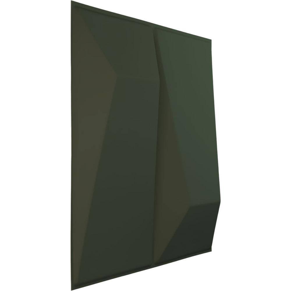 Ekena Millwork 11-7/8"W x 11-7/8"H Locke EnduraWall Decorative 3D Wall Panel, for Sq.Ft.) (2)