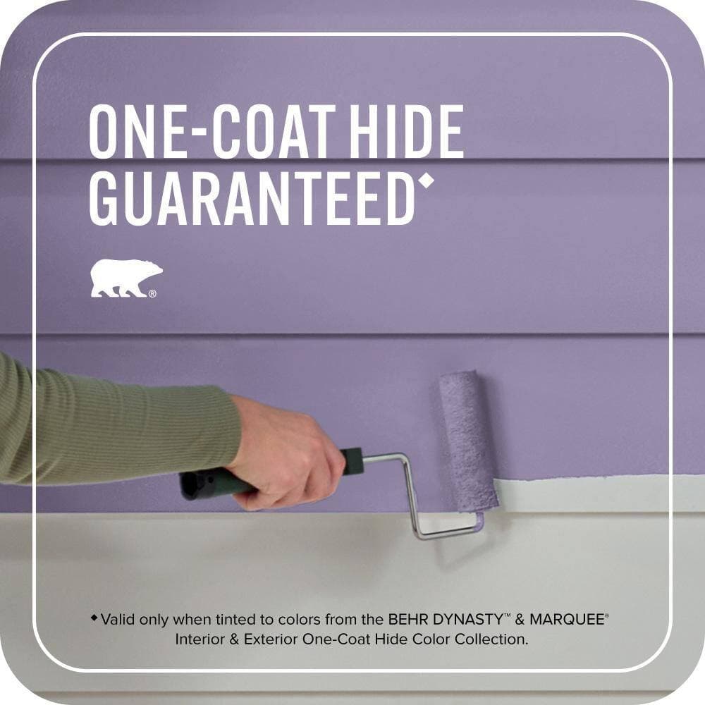 BEHR MARQUEE 1 gal. #650D-5 Fabulous Grape Flat Exterior Paint & Primer (3)
