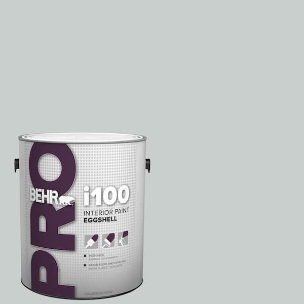 BEHR PRO 1 gal. #720E-2 Light French Gray Eggshell Interior Paint (2)