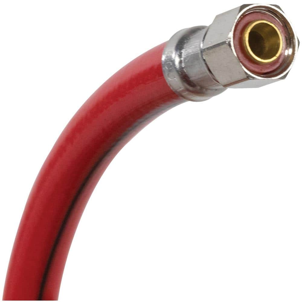 CERTIFIED APPLIANCE ACCESSORIES 6 ft. PVC Dishwasher Connector with Elbow Red (3)