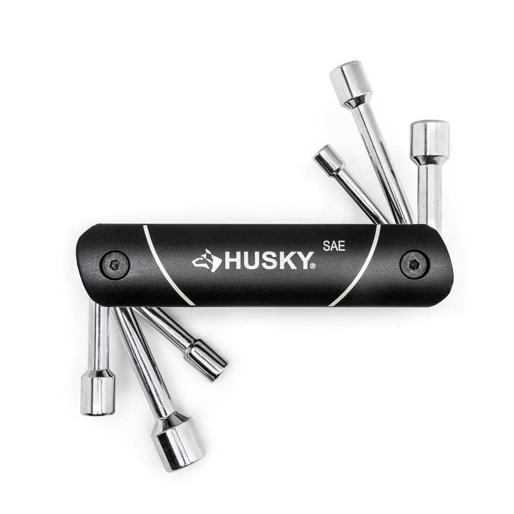 Husky SAE Folding Nutdriver Set (6-Piece)