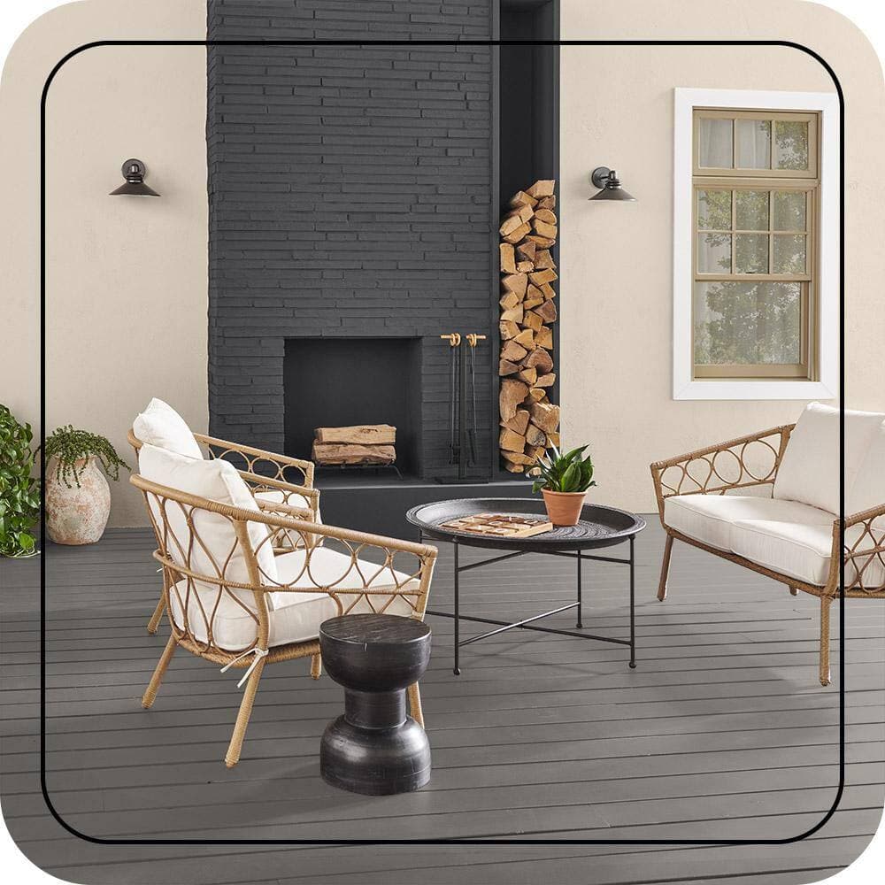 BEHR PREMIUM #PPU18-16 Color Waterproofing Exterior Wood Stain and Sealer Sample (4)