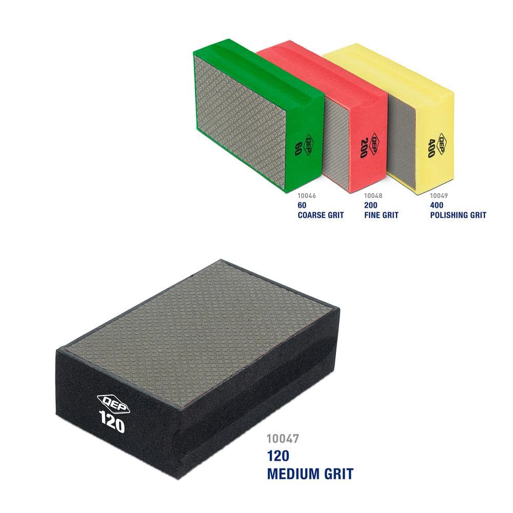QEP 120 Medium Grit Diamond Sanding Block (4)