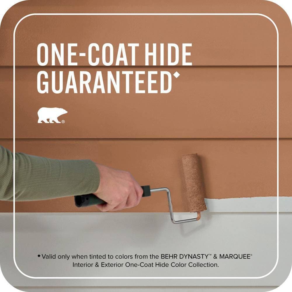BEHR MARQUEE 5 gal. #QE-13 Smoldering Copper Satin Enamel Exterior Paint & Primer (3)