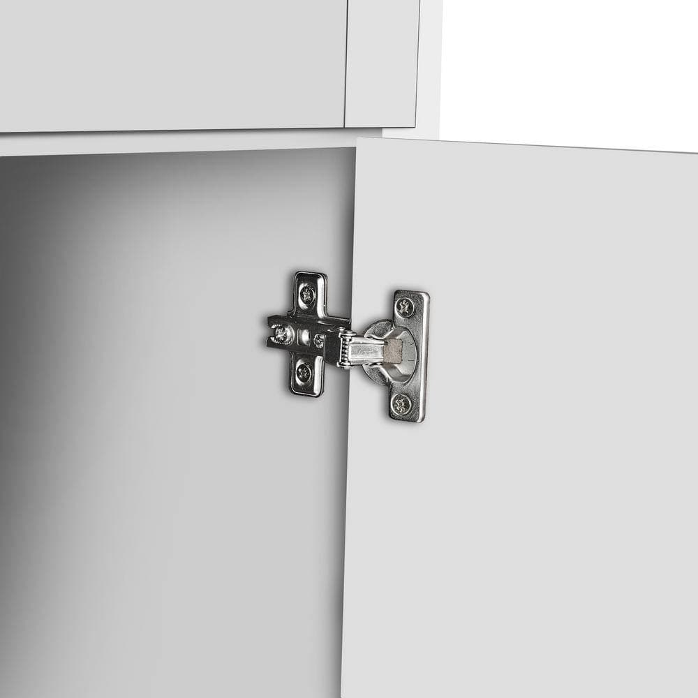Unbranded 24 in. W 12.8 in. D 72.4 in. H Bathroom Linen Cabinet (3)