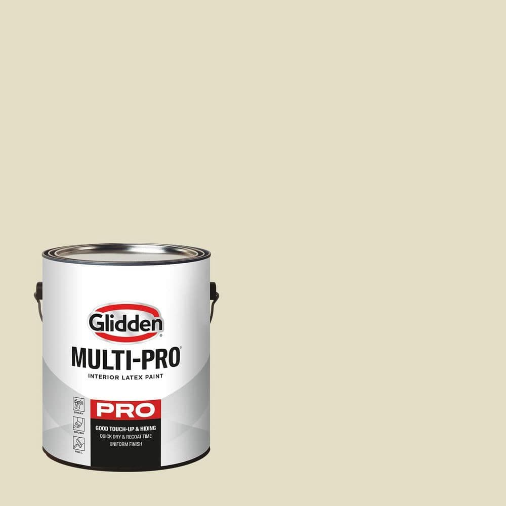 Glidden Multi-Pro 1 Gal. PPG1111-2 Bamboo Ultra Flat Interior Paint