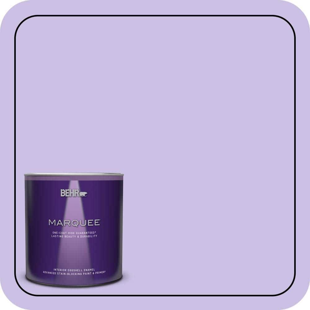 BEHR MARQUEE 1 qt. #P560-3 Party Hat Eggshell Enamel Interior Paint & Primer