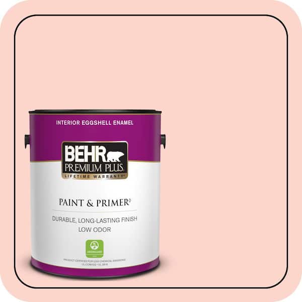 BEHR PREMIUM PLUS #190A-2 Coral Mantle Enamel Low Odor & Primer (4)