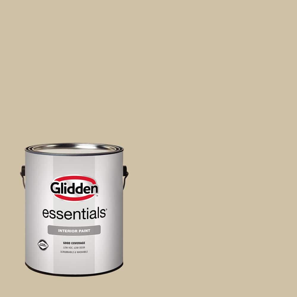 Glidden Essentials 1 gal. PPG1101-3 Stylish Flat Interior Paint