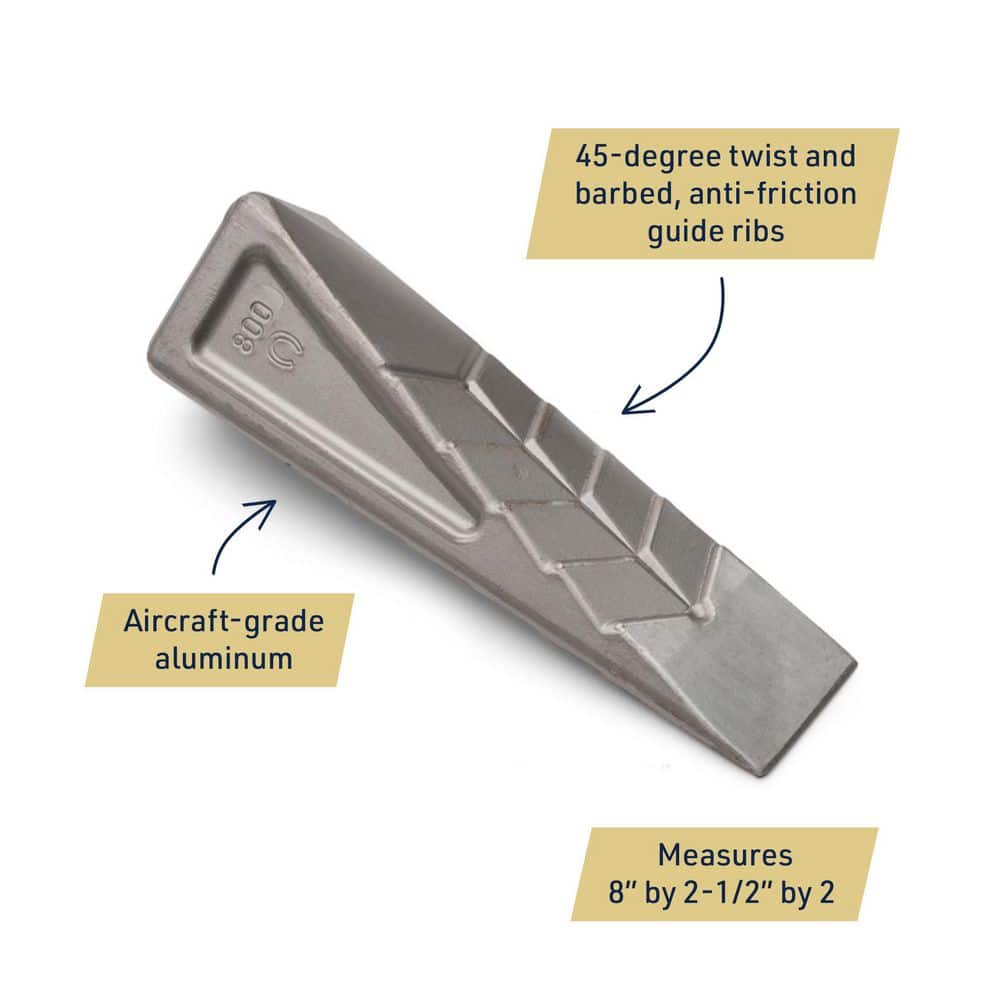 Pure Garden Hand Forged Wood Splitter Wedge (3)