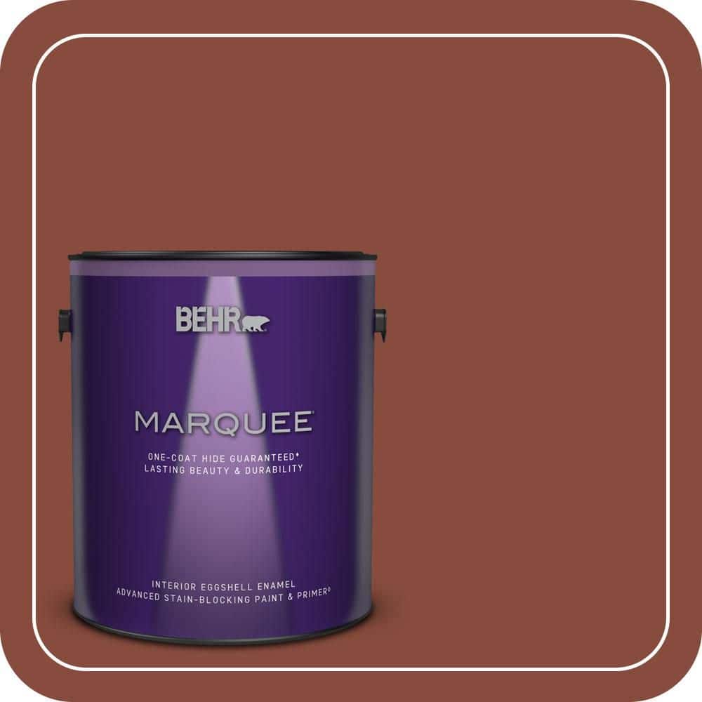 BEHR MARQUEE 1 gal. #PMD-42 Mission Tile Eggshell Enamel Interior Paint & Primer
