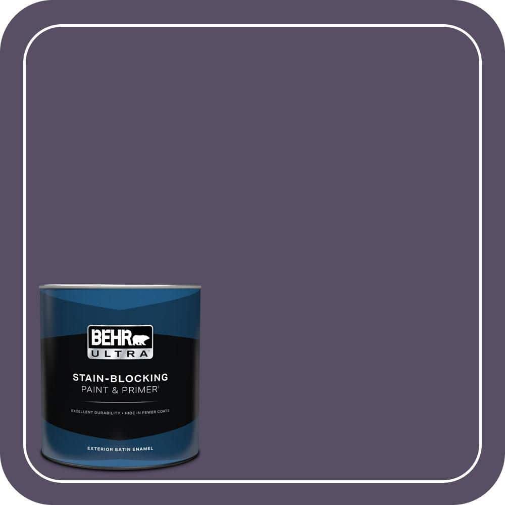 BEHR ULTRA 1 qt. #MQ5-38 Illusionist Satin Enamel Exterior Paint & Primer (1)