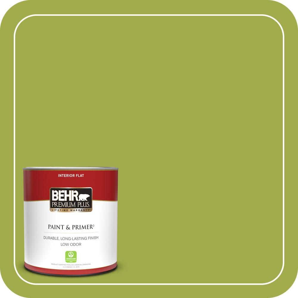 BEHR PREMIUM PLUS #PPU10-05 Intoxication Flat Low Odor & Primer