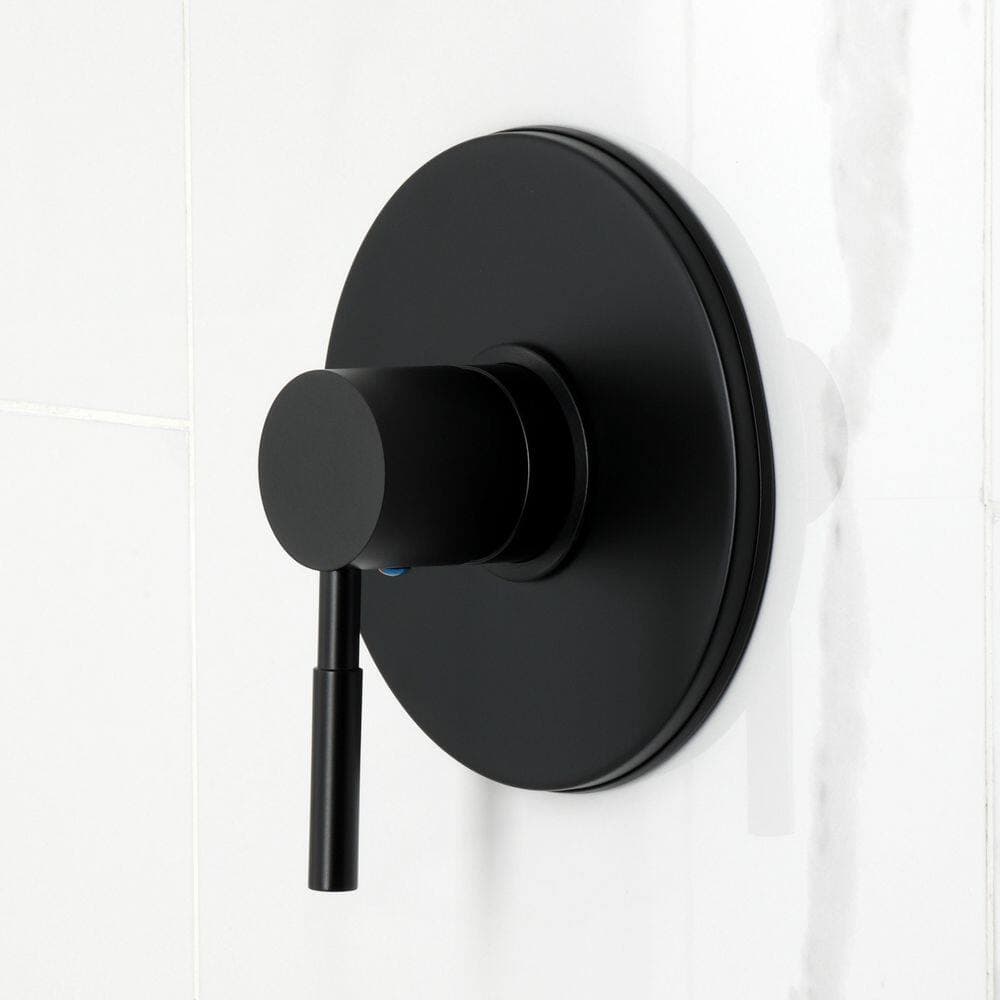 Kingston Brass Concord 1-Handle 1-Spray Tub and Shower Faucet 1.8 GPM in Matte Black (3)