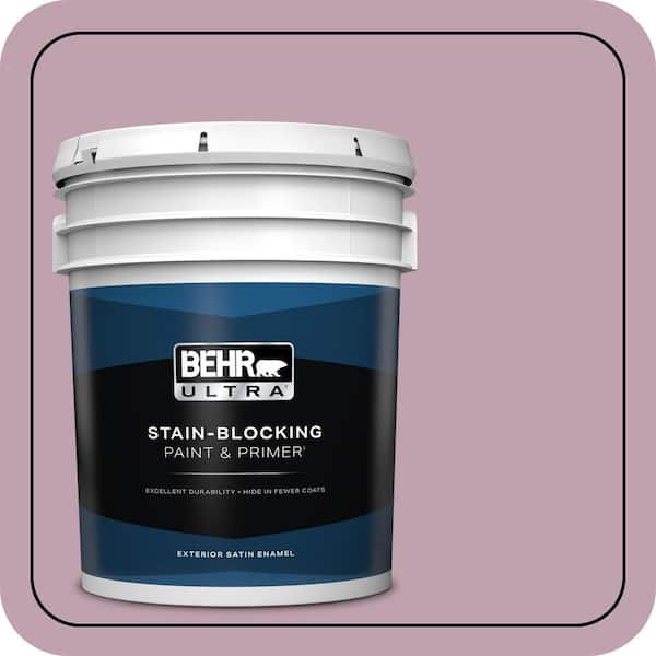 BEHR ULTRA 5 gal. #S120-4 Decanting Satin Enamel Exterior Paint & Primer (2)