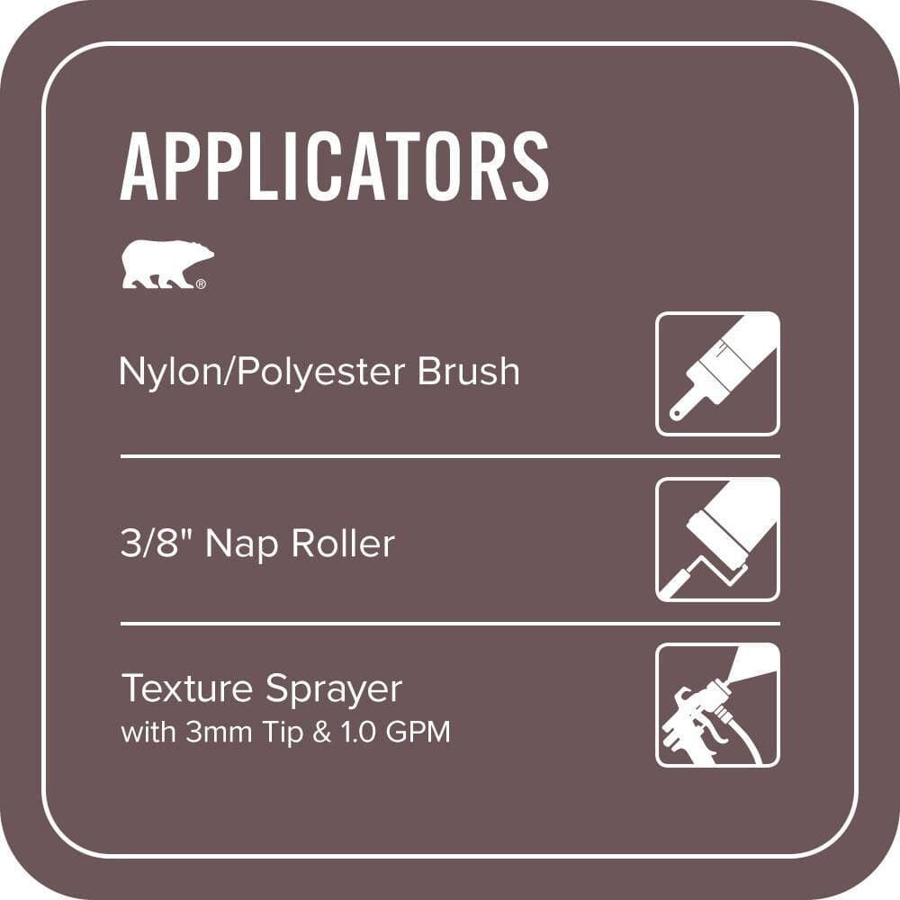 BEHR PREMIUM #N120-7 Textured Low-Lustre Enamel Interior/Exterior Porch and Patio Anti-Slip Floor Paint (4)
