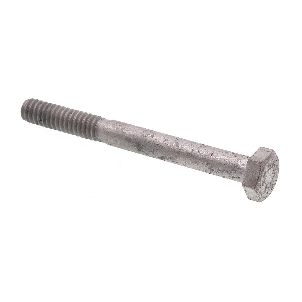 Prime-Line 1/4 in.-20 x 2-1/2 in. A307 Grade A Hot Dip Galvanized Steel Hex Bolts (25-Pack) (1)