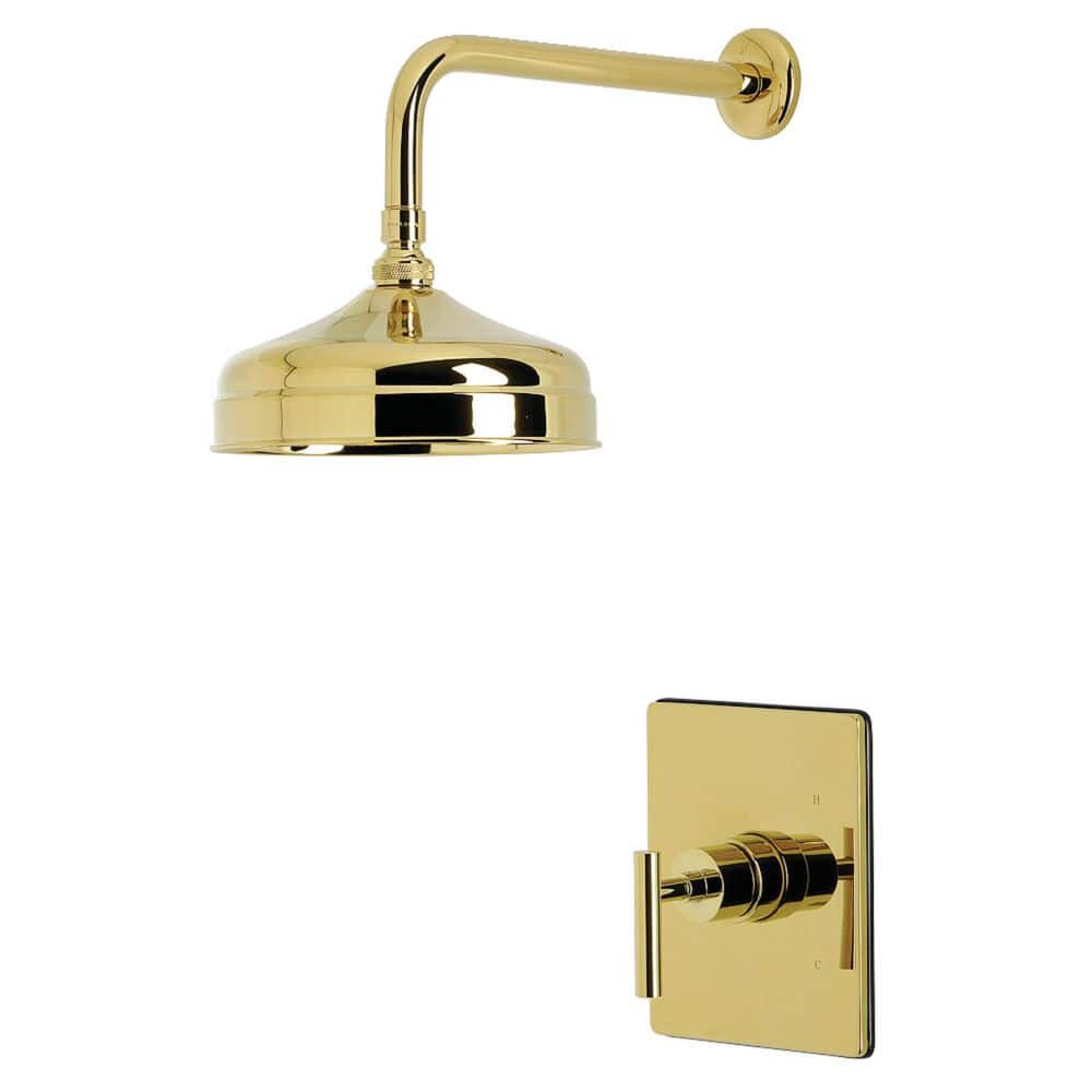 Kingston Brass Manhattan 1-Handle Shower Faucet 1.8 GPM in Polished Brass (1)
