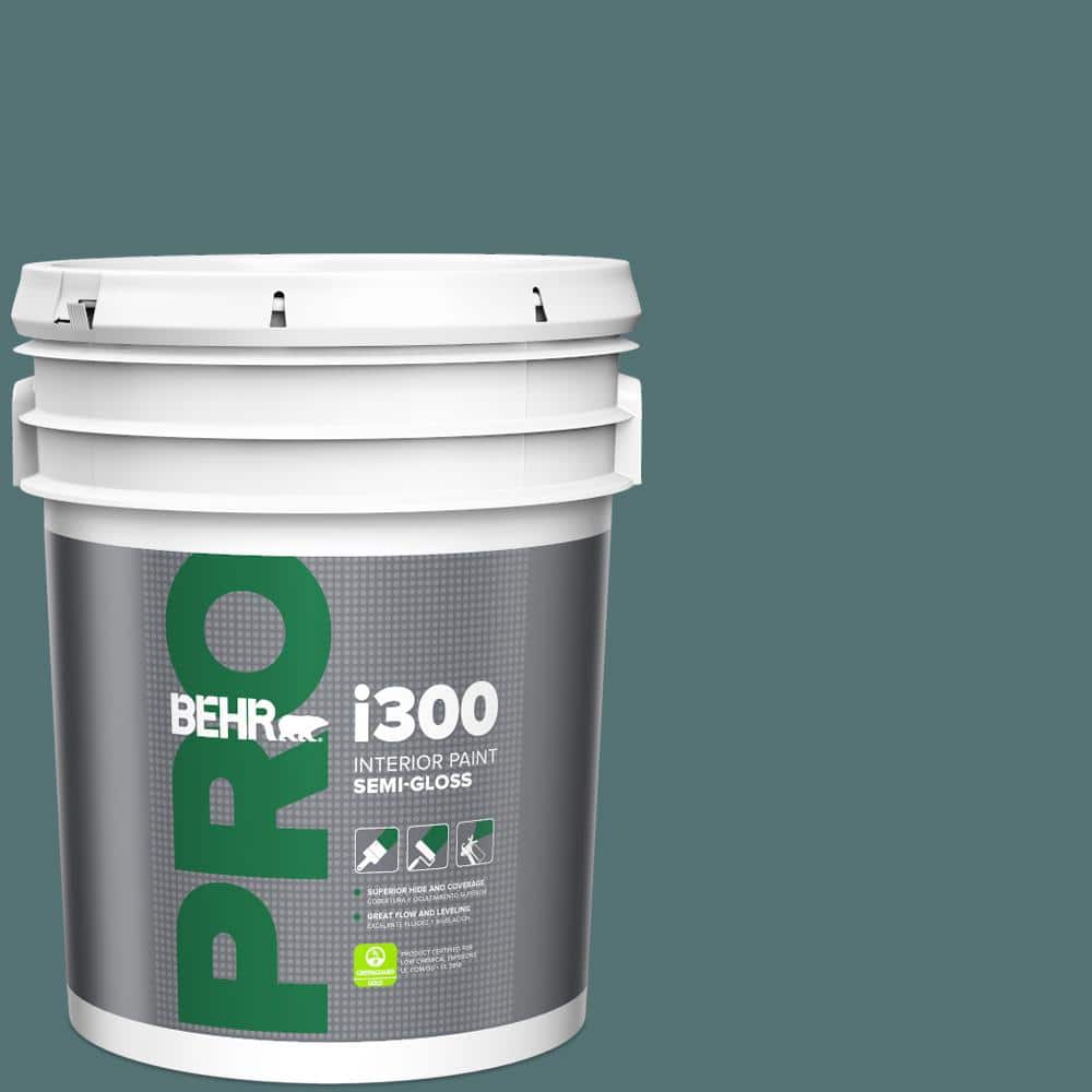 BEHR PRO 5 gal. #PPU13-02 Juniper Berries Semi-Gloss Interior Paint