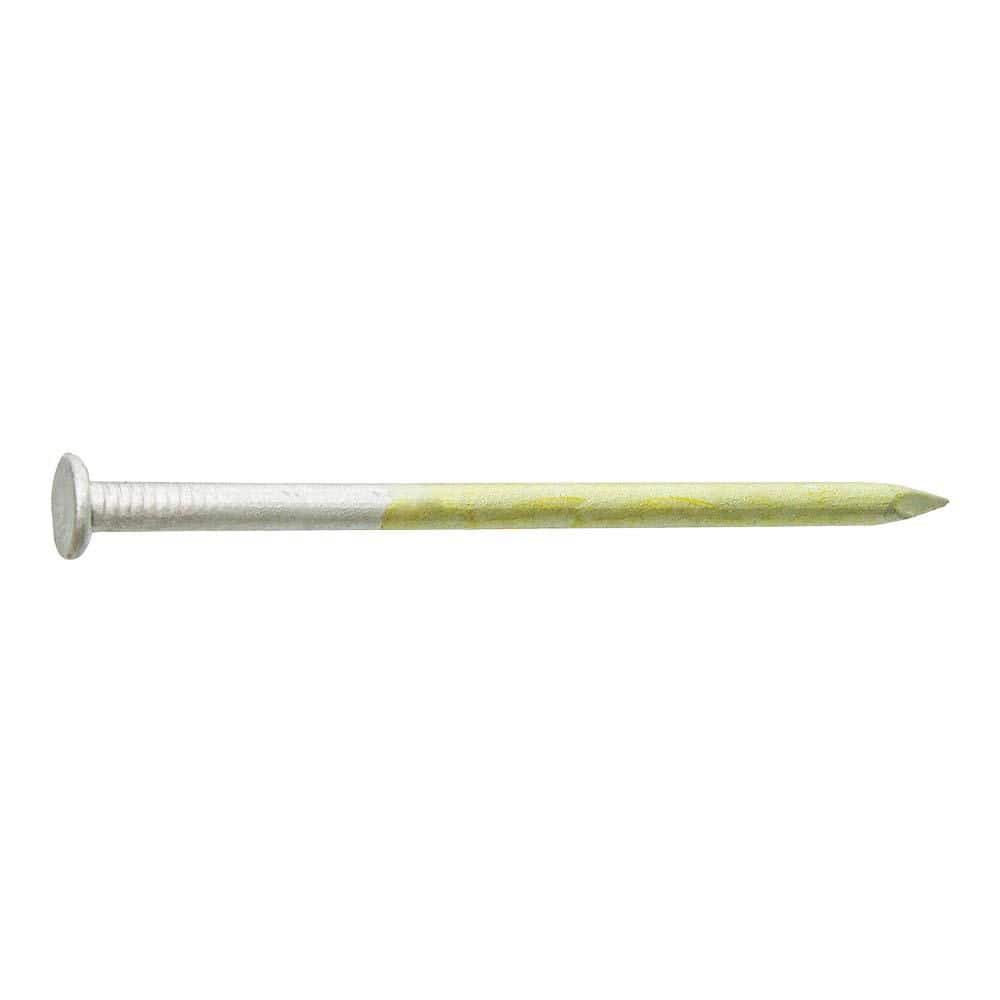 Grip-Rite 3 in. x 0.120 in. 15° Wire Collated Exterior Galvanized Smooth Shank Round Head Framing Nails 2500 Per Box (2)