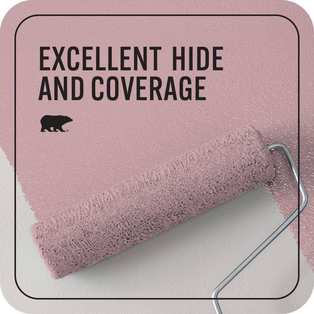 BEHR PREMIUM PLUS 1 qt. Home Decorators #HDC-CT-08A Hydrangea Bouquet Flat EcoMix Plant-Based Interior Paint & Primer (2)