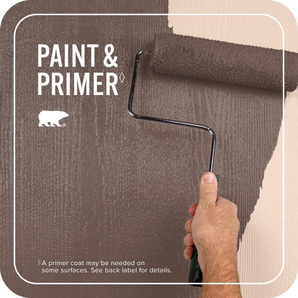 BEHR PREMIUM PLUS 5 gal. #MQ2-34 Bistro Flat Exterior Paint & Primer (3)