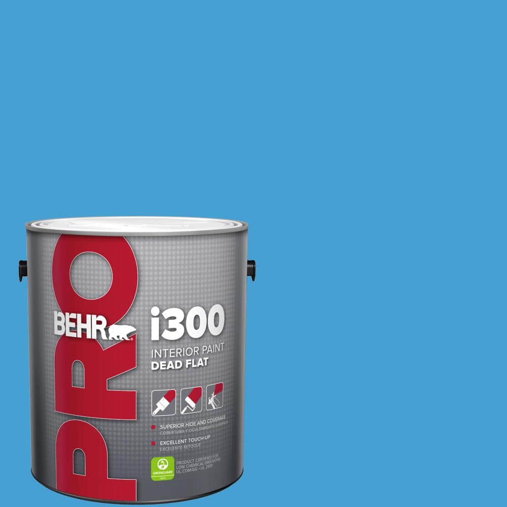 BEHR PRO 1 gal. #P500-5 Peaceful River Dead Flat Interior Paint