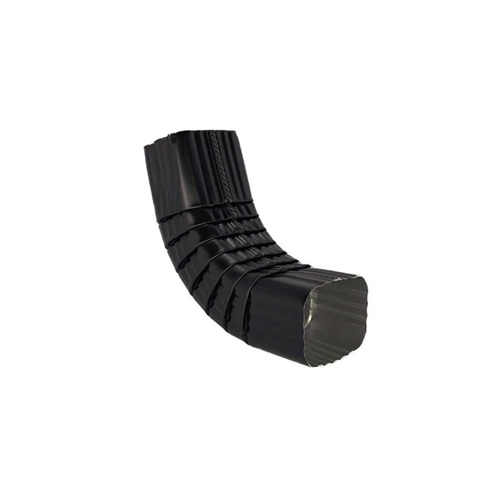 Spectra Pro Select 2 in. x 3 in. Black Aluminum Downpipe - A Elbow