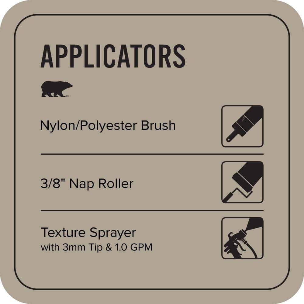 BEHR PREMIUM #730D-4 Textured Low-Lustre Enamel Interior/Exterior Porch and Patio Anti-Slip Floor Paint (4)