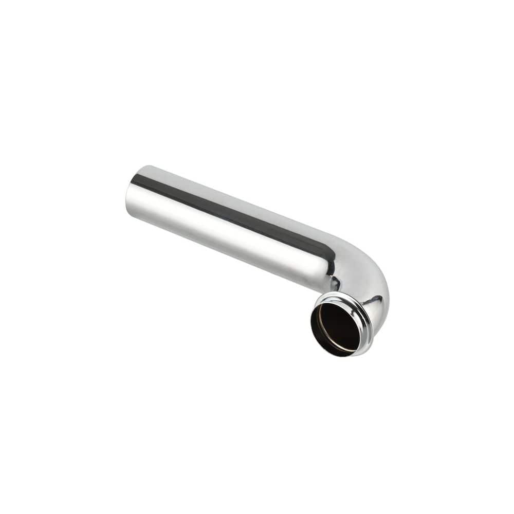 Everbilt 1-1/4 in. Chrome-Plated Brass Slip-Nut Sink Drain Wall Tube-DB