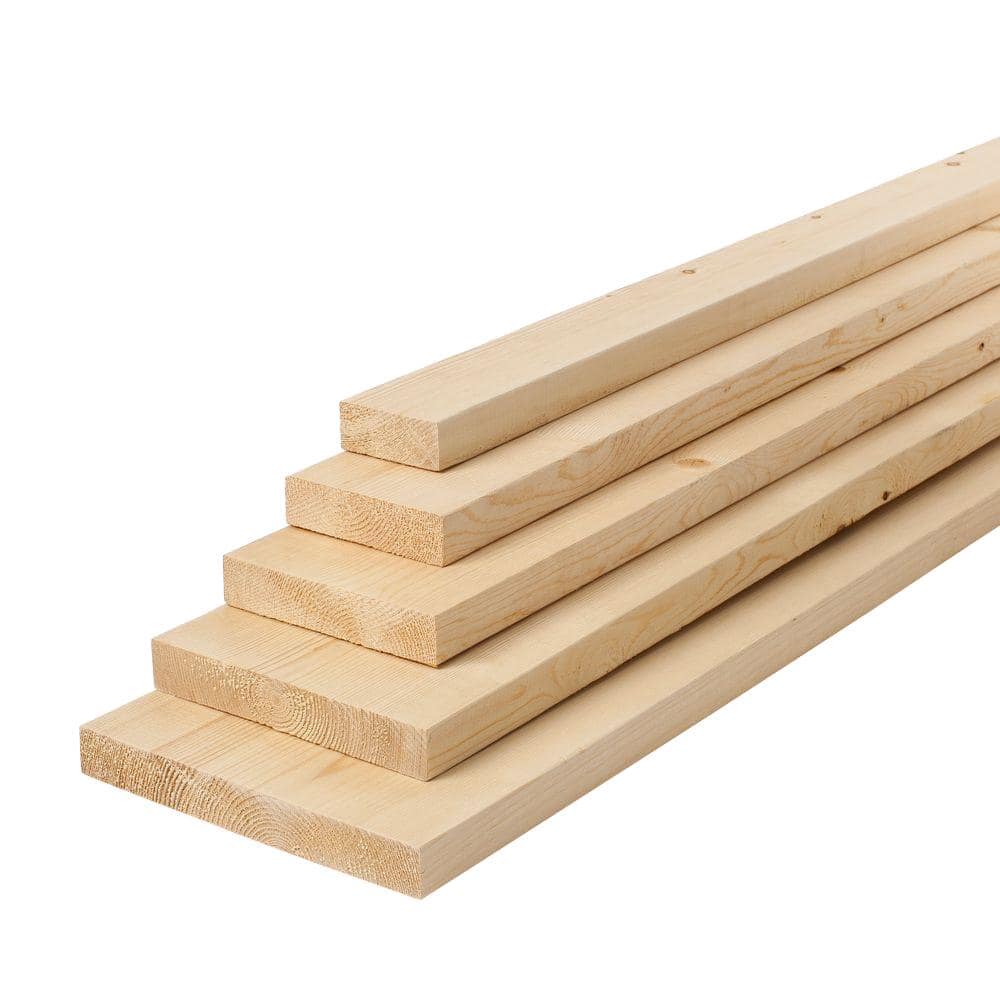 Unbranded 4 in. x 8 in. x  8 ft.  #1 Premium Grade Fir Lumber
