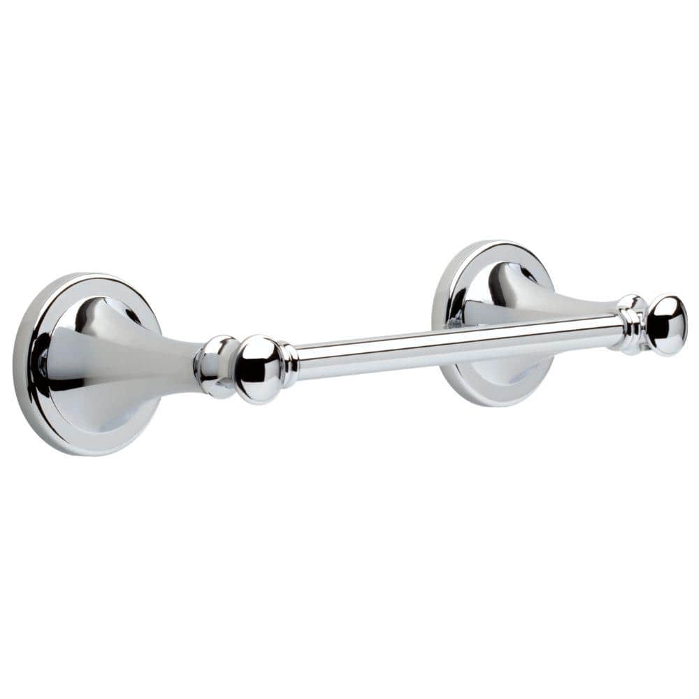 Delta Silverton Wall Mount Pivot Arm Toilet Paper Holder Bath Hardware Accessory in Polished Chrome (2)