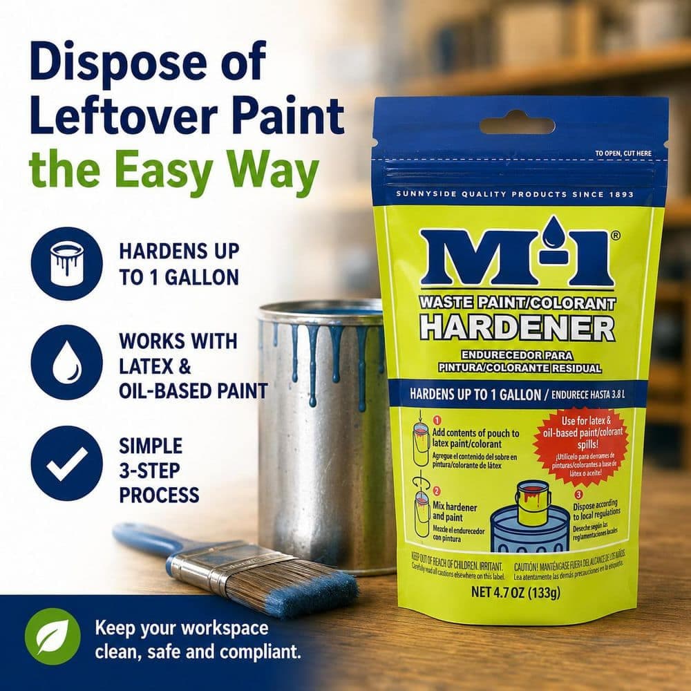 M-1 5 oz. Paint Hardener for Paint Disposal (2)