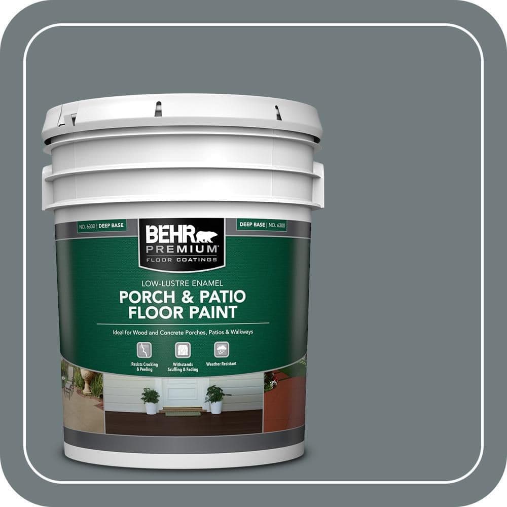 BEHR PREMIUM #PPU25-19 Textured Low-Lustre Enamel Interior/Exterior Porch and Patio Anti-Slip Floor Paint (1)