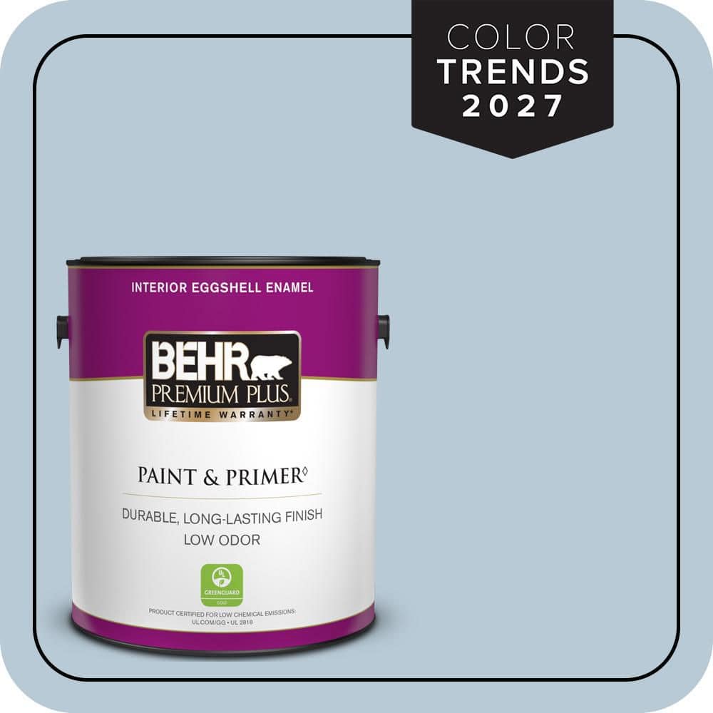 BEHR PREMIUM PLUS #PPU14-15 Denim Light Enamel & Primer Color Sample (2)