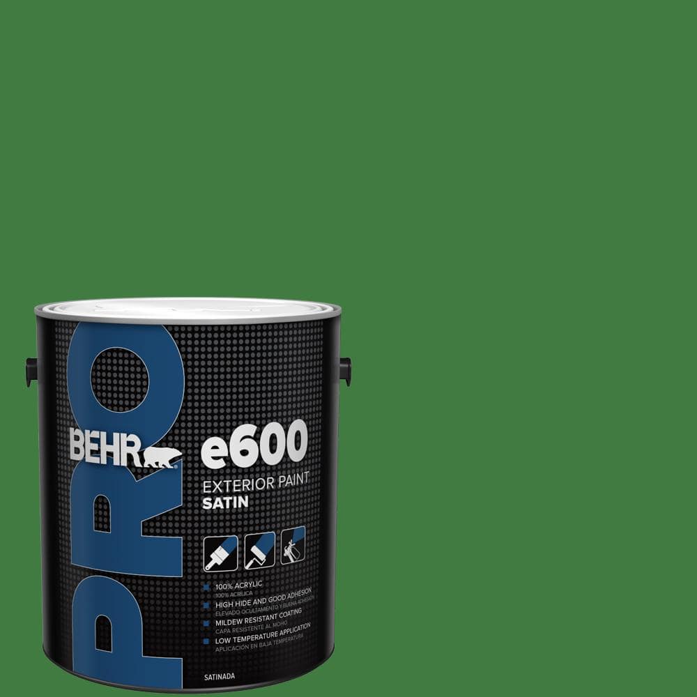 BEHR PRO 1 gal. #M390-7 Hills of Ireland Satin Exterior Paint