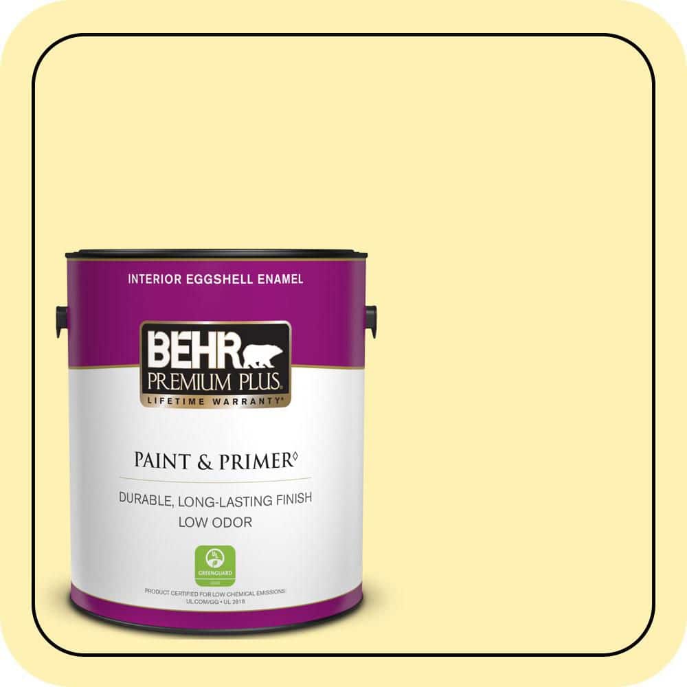 BEHR PREMIUM PLUS 1 gal. #P310-3 Firefly Eggshell Enamel Low Odor Interior Paint & Primer