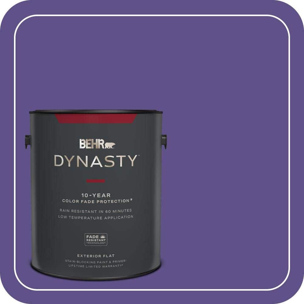 BEHR DYNASTY 1 gal. #P560-7 Kings Court Flat Exterior Stain-Blocking Paint & Primer