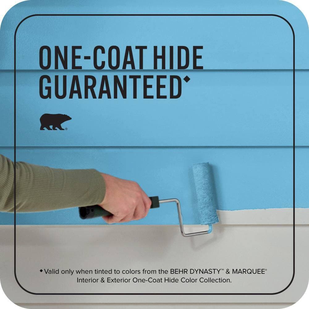 BEHR MARQUEE 1 gal. #540B-5 Riviera Blue Semi-Gloss Enamel Exterior Paint & Primer (3)