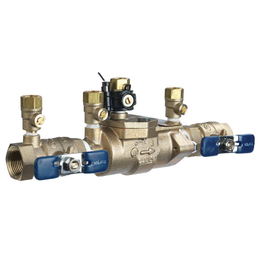Febco 3/4 in. Double Check Valve Backflow Preventer Assembly Small Diameter Freeze Sensor