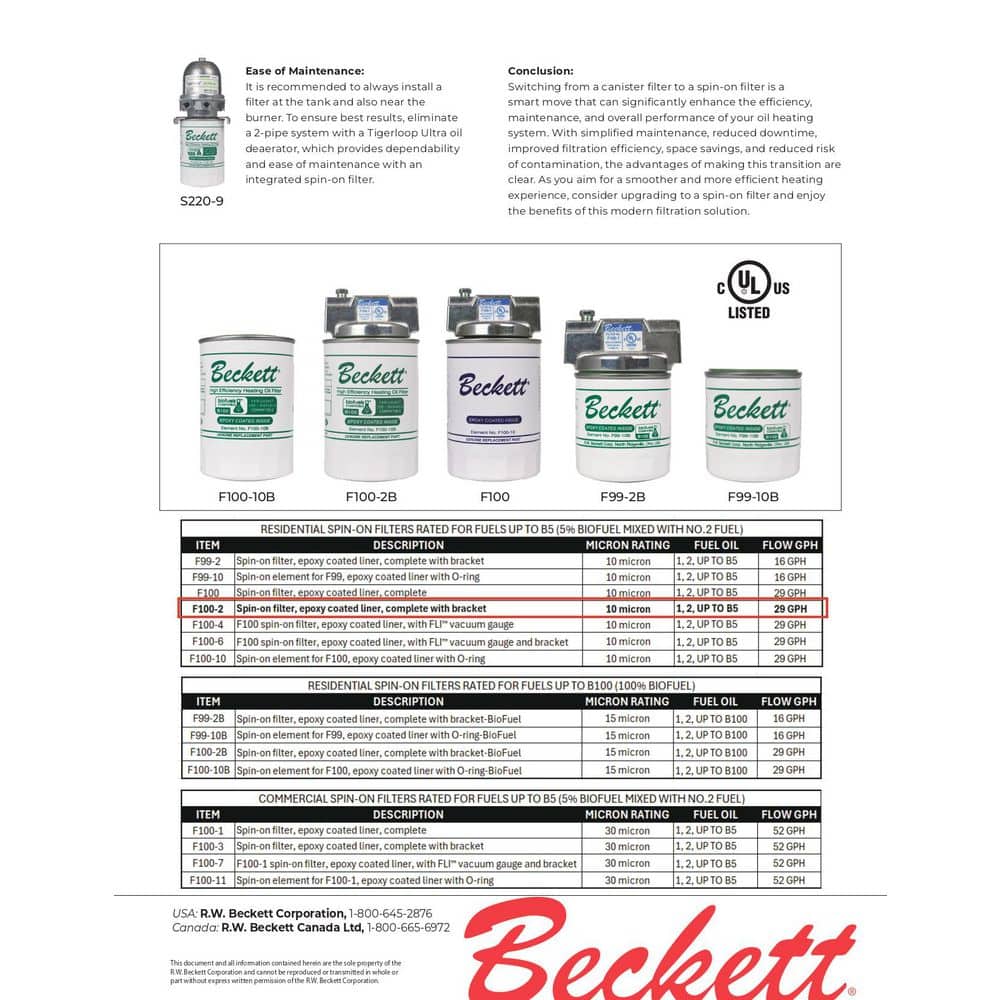 Westwood Complete Spin-On Oil Filter with Bracket Kit (3)