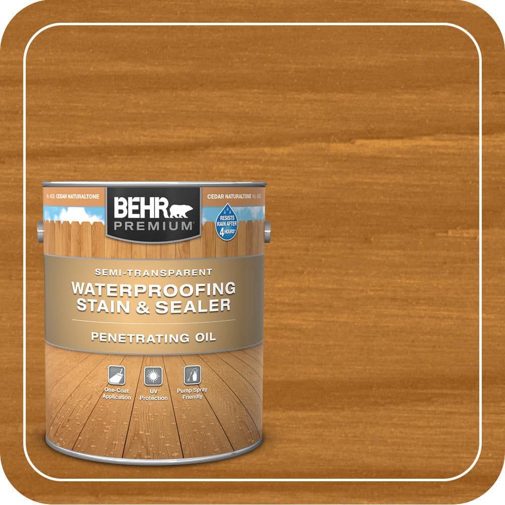 BEHR PREMIUM #ST-533 Penetrating Oil-Based Exterior Waterproofing Wood Stain