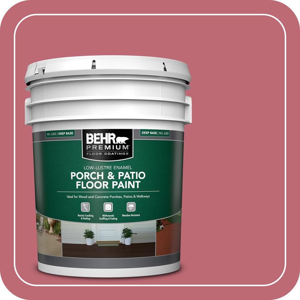 BEHR PREMIUM #M140-5 Low-Lustre Enamel Interior/Exterior Porch and Patio Floor Paint (1)