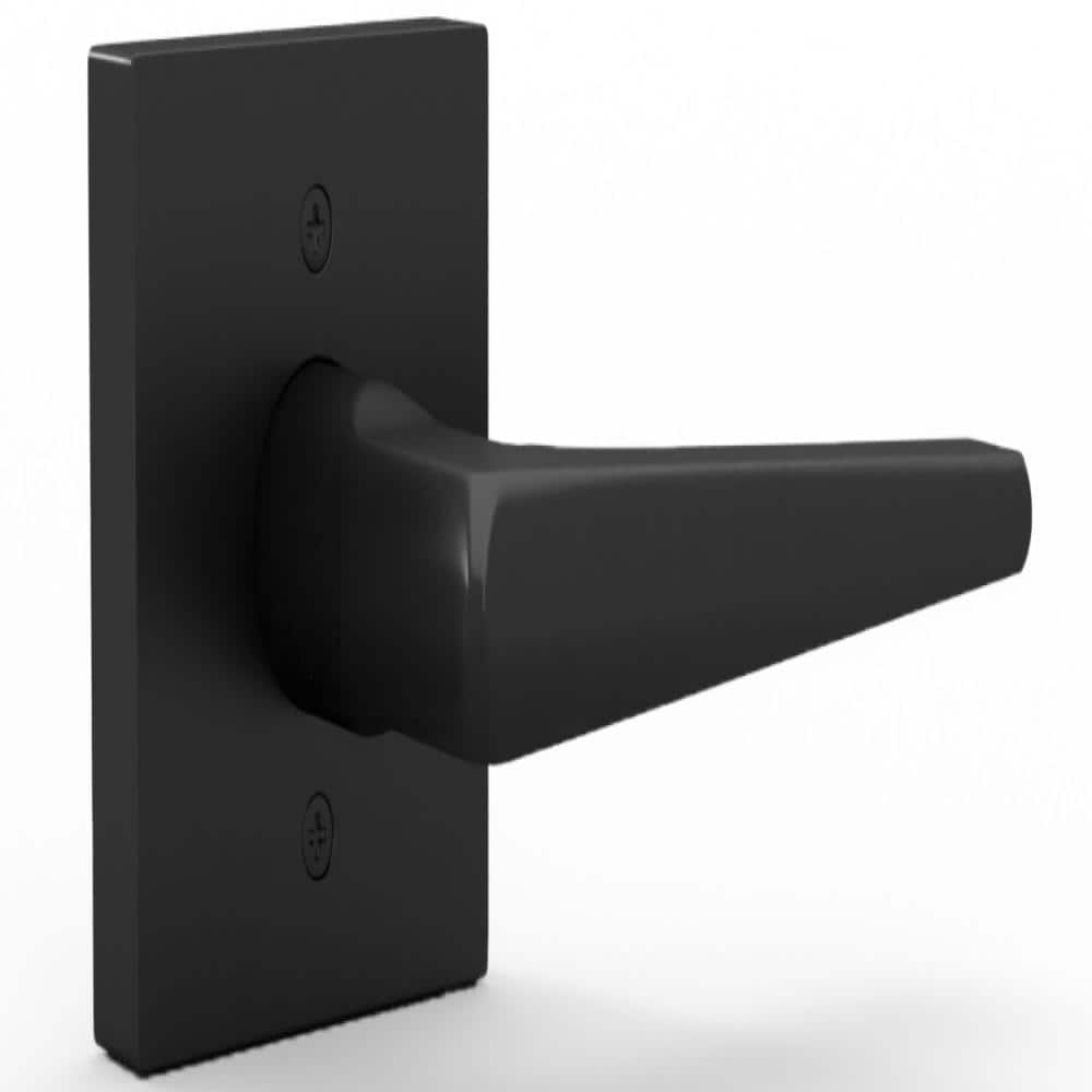 Mega Handles Schein Dummy Door Handles - 1 Pack, Matte Black (1)