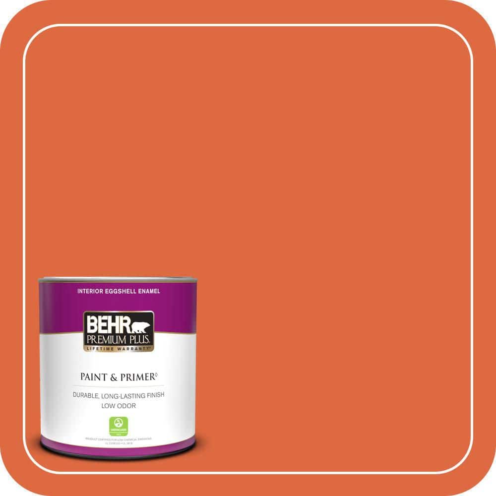 BEHR PREMIUM PLUS #P200-7 Bonfire Night Enamel Low Odor & Primer (1)